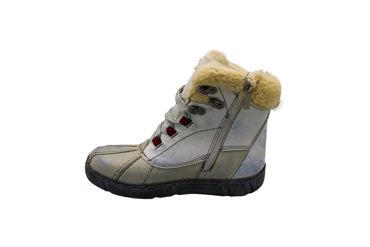 Planets 522 Winterschuh für Damen in Weiß – Ansicht 4