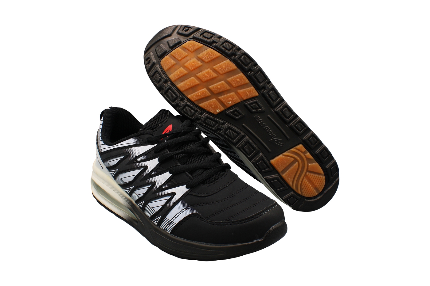 Planets 002 Sneaker für Damen & Herren in Schwarz/Rot/Weiß – Ansicht 25